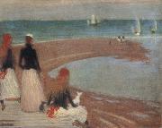 Philip Wilson Steer The Beach at Walberswick oil